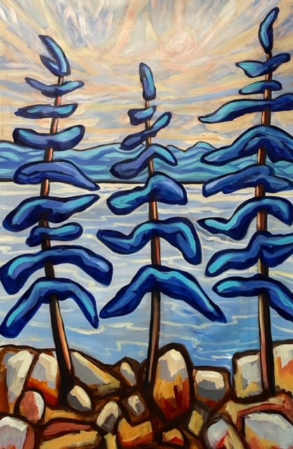 Canadian Artist, Landscape, Maureen Mcneil, Mississauga, ON