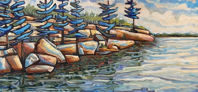 Canadian Artist, Landscape, Maureen Mcneil, Mississauga, ON