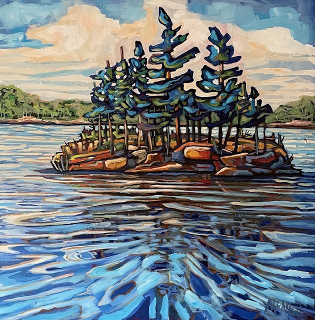 Canadian Artist, Landscape, Maureen Mcneil, Mississauga, ON