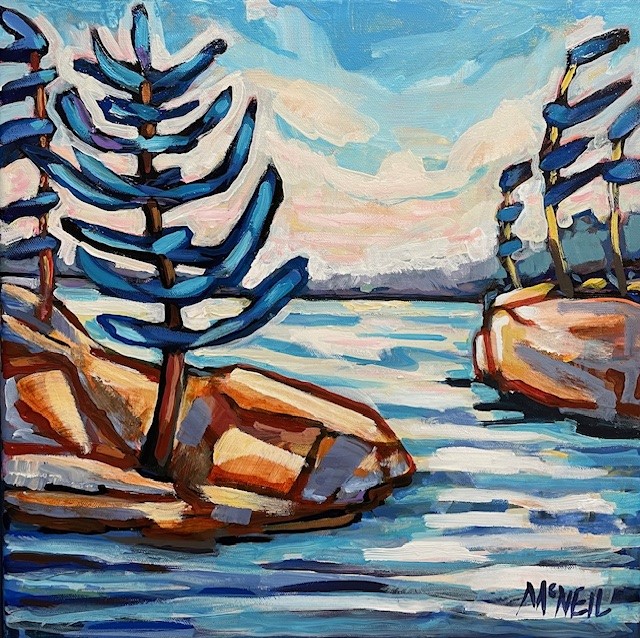 Canadian Artist, Landscape, Maureen Mcneil, Mississauga, ON