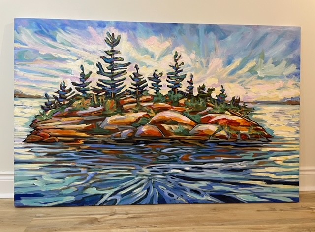 Canadian Artist, Landscape, Maureen Mcneil, Mississauga, ON